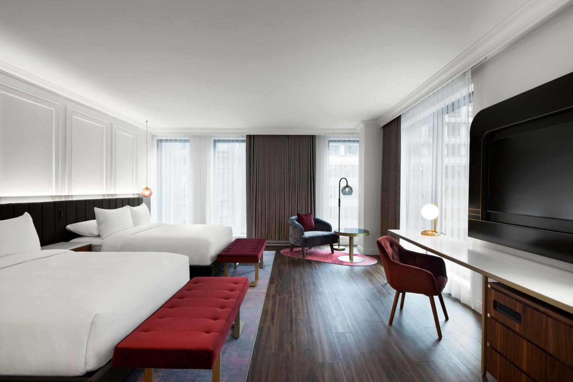Chambre Standard avec 2 Lits Queen-Size - Vue sur Ville