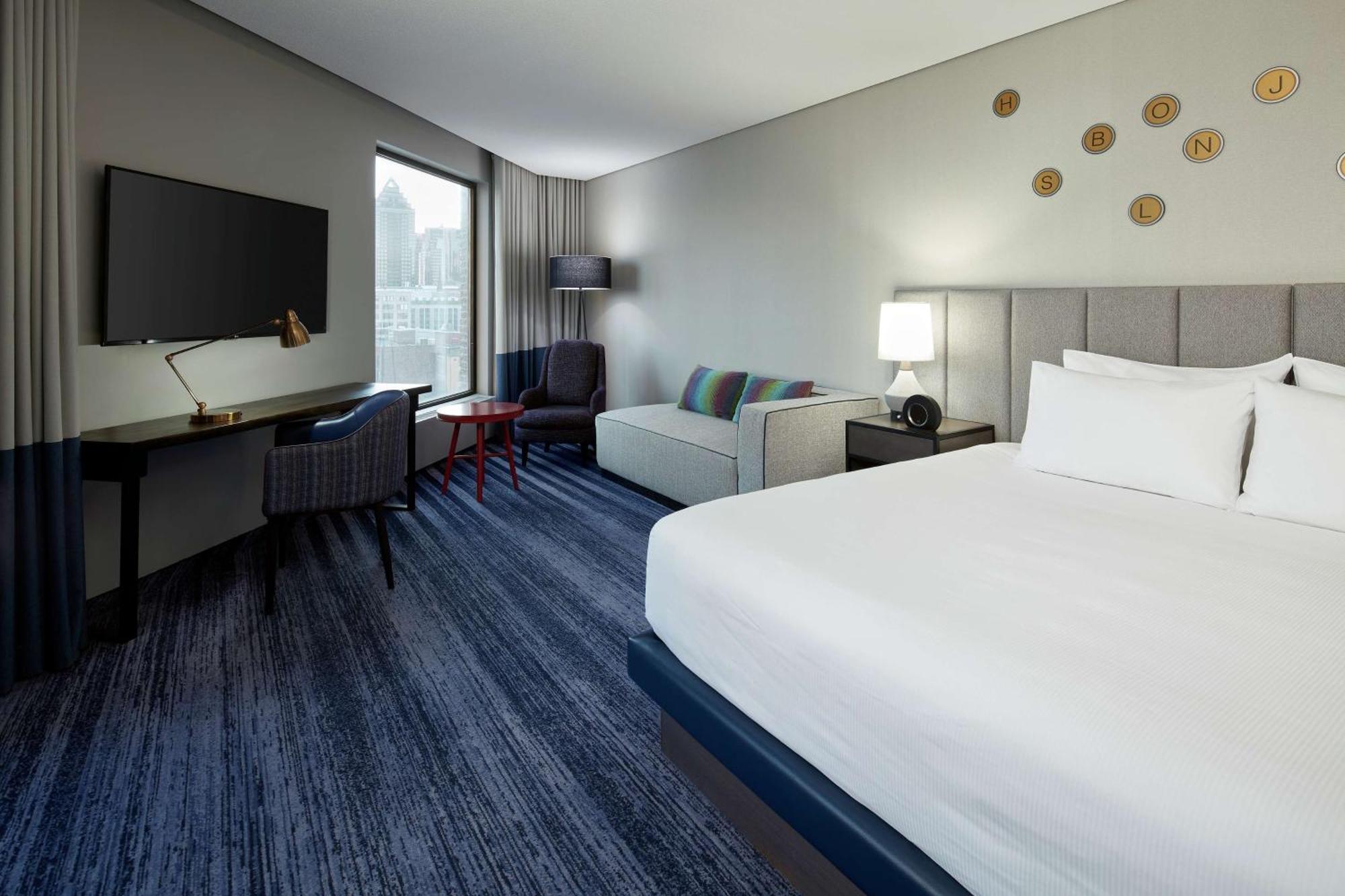 Chambre d'Angle avec Lit King-Size - Vue sur Ville