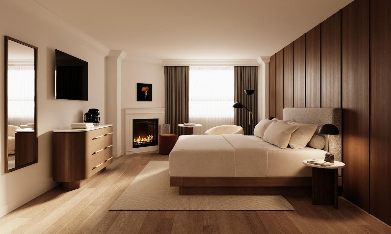 Chambre Lit King-Size Deluxe